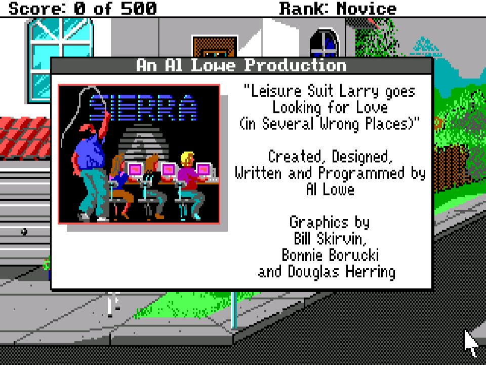 Any For Love For An LGBT Spin-Off Of Leisure Suit Larry And Such? – Laura's  Ambitious Writing